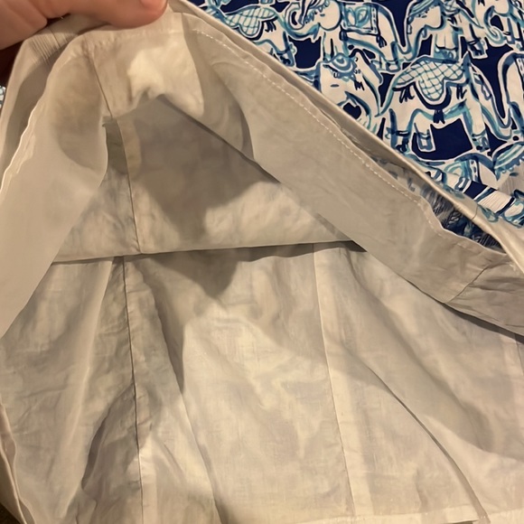 Lilly Pulitzer Cathy Shift Dress “Get Trunky” in Bomber Blue Size 8 - Picture 8 of 10